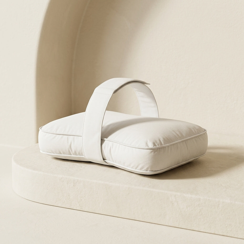 Memory Foam Leg Pillow with Adjustable Strap