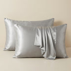 Unisex Satin Pillowcase with Folded Drape Detail