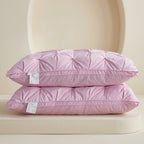 Tufted Goose Down Bedding Pillow