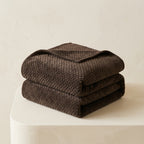 Wheat Grain Pattern Flannel Blanket