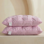 Tufted Goose Down Bedding Pillow