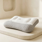 Ergonomic Contoured Neck Support Bed Pillow