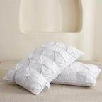 Tufted Goose Down Bedding Pillow