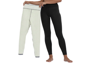Full-Length Leggings with Reversible Design