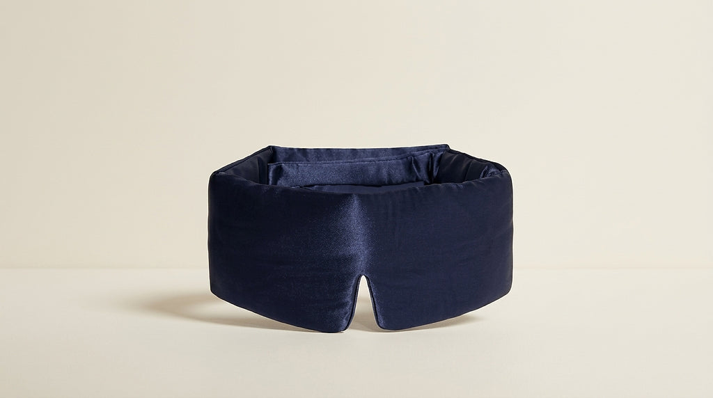 Satin Sleep Mask with Adjustable Strap