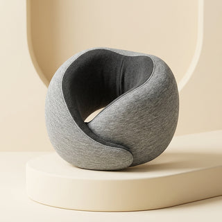 U-Shaped Neck Pillow with Wrap Closure