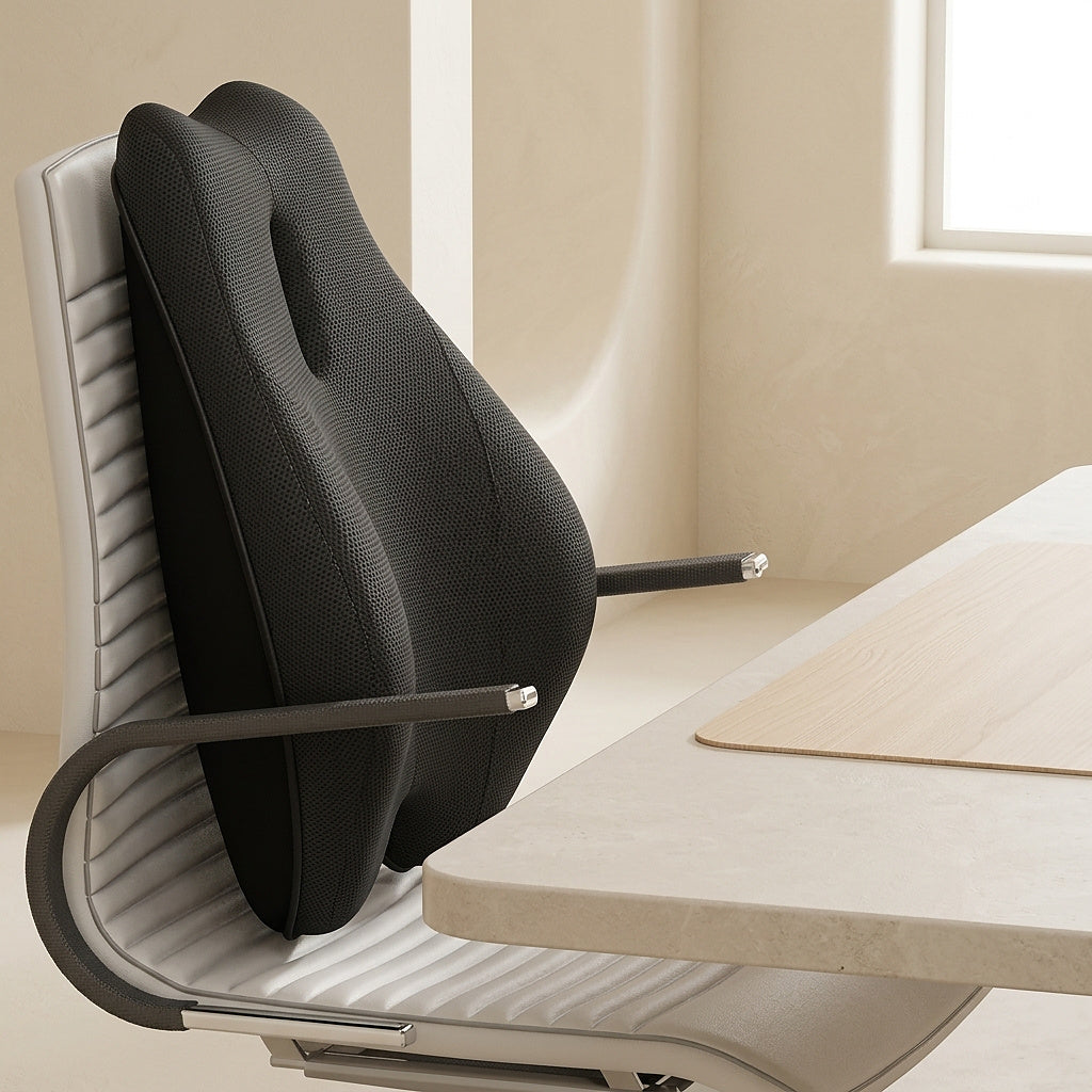 Electric Massage Lumbar Support Pillow