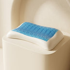 Contoured Memory Foam Pillow with Gel Layer