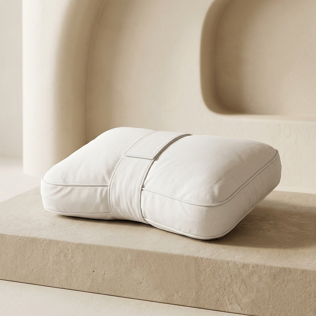 Memory Foam Leg Pillow with Adjustable Strap