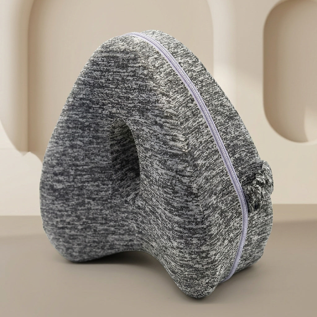 Heart-Shaped Contour Leg Pillow