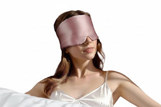 Padded Sleep Eye Mask with Wide Coverage Design