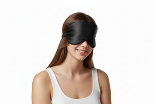 Padded Sleep Eye Mask with Wide Coverage Design