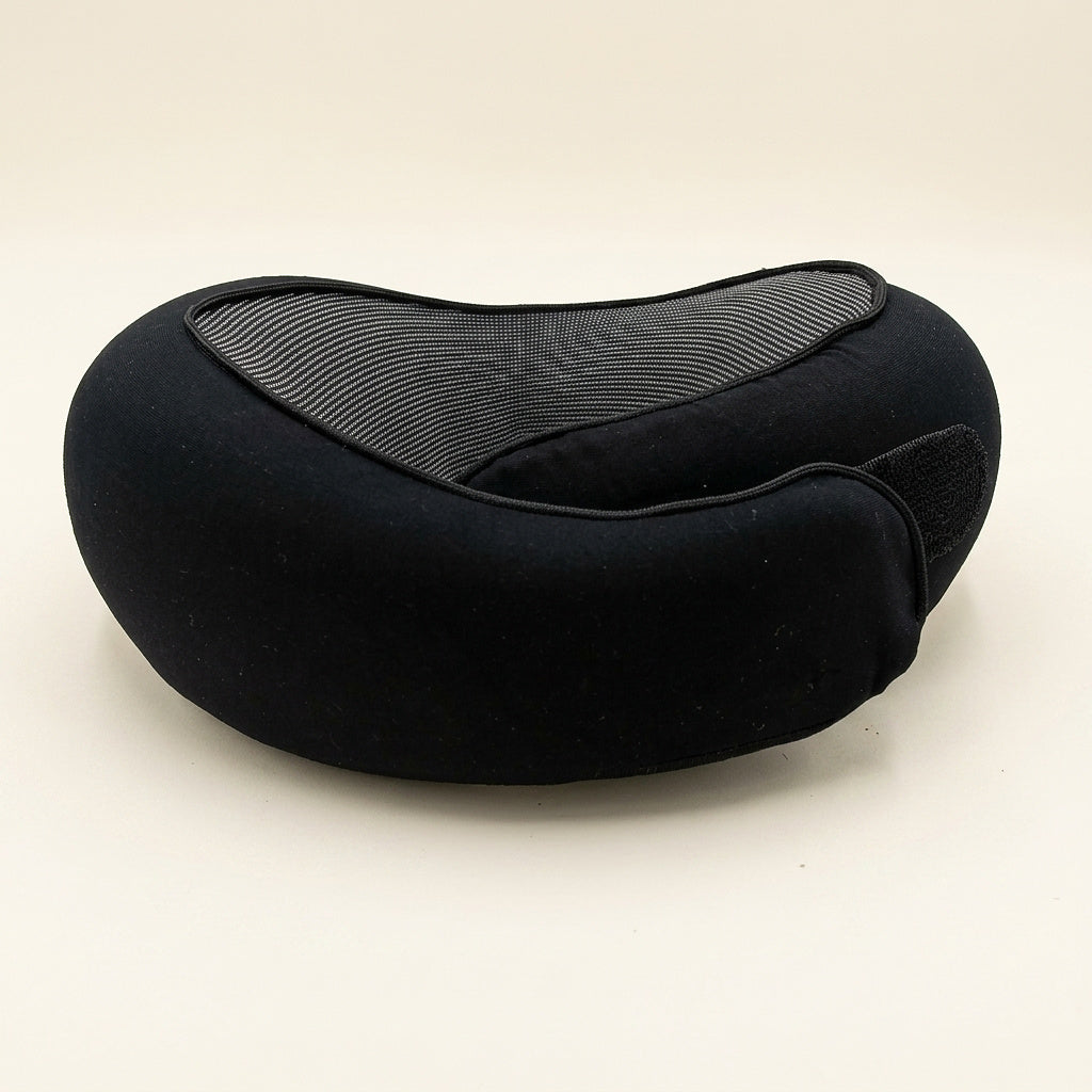 U-Shaped Neck Pillow with Wrap Closure