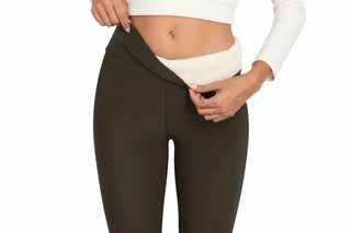 Full-Length Leggings with Reversible Design