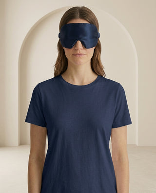 Satin Sleep Mask with Adjustable Strap