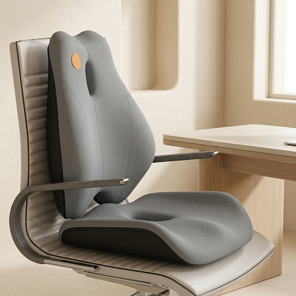 Electric Massage Lumbar Support Pillow