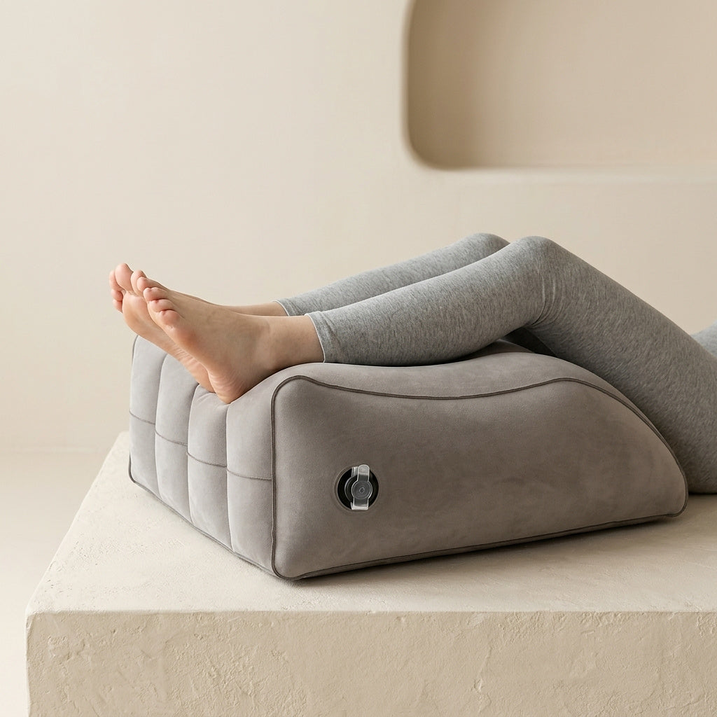 Inflatable Wedge Leg Support Pillow
