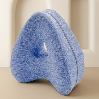 Heart-Shaped Contour Leg Pillow