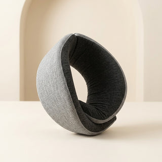 U-Shaped Neck Pillow with Wrap Closure