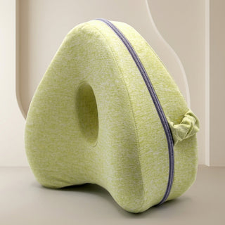 Heart-Shaped Contour Leg Pillow