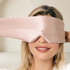 Satin Sleep Mask with Adjustable Strap