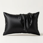 Unisex Satin Pillowcase with Folded Drape Detail
