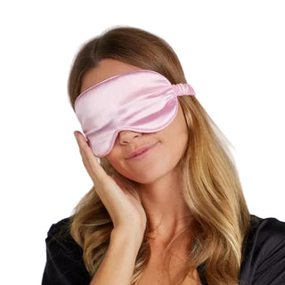 Satin-Style Sleep Eye Masks with Contoured Eye Coverage