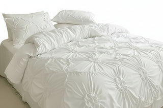 Textured Duvet Cover Set with Coordinated Pillowcases