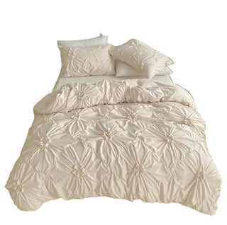 Textured Duvet Cover Set with Coordinated Pillowcases