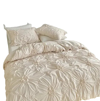 Textured Duvet Cover Set with Coordinated Pillowcases