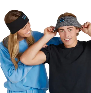 Adjustable Sleep Eye Mask with Integrated Control Panel