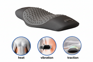 Contoured Back Support Pad with Textured Surface