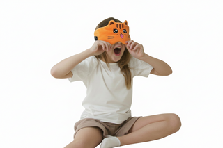 Children’s Sleep Eye Mask with Owl-Shaped Front Design