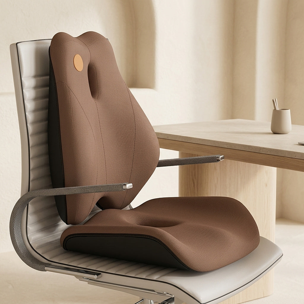 Electric Massage Lumbar Support Pillow