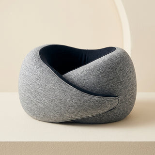 U-Shaped Neck Pillow with Wrap Closure