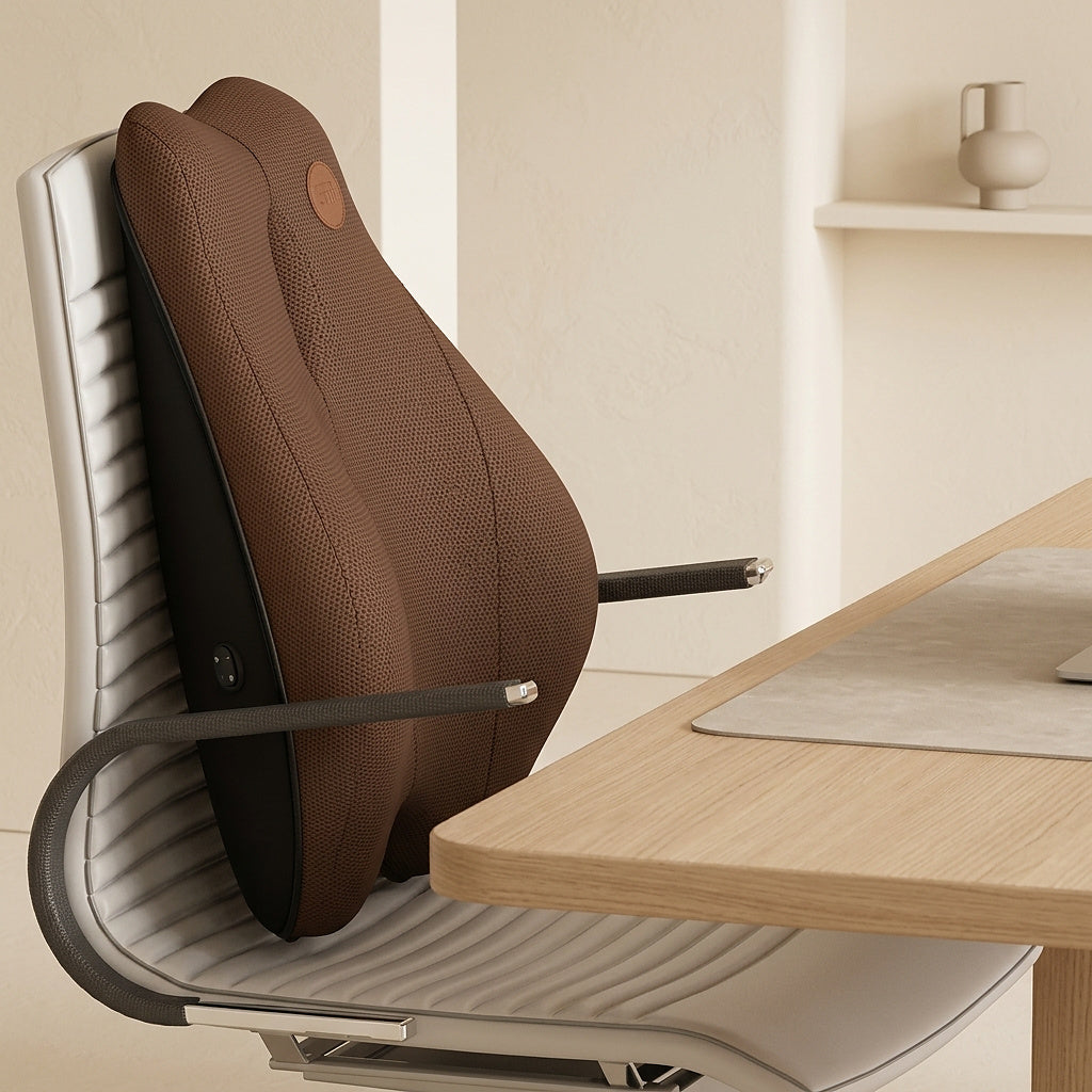 Electric Massage Lumbar Support Pillow