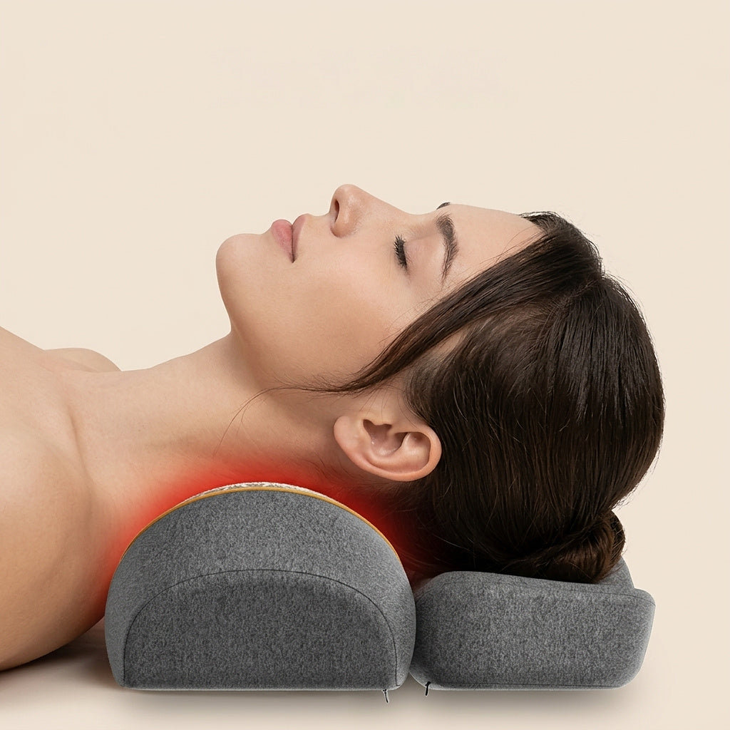Heated Vibration Cervical Support Pillow