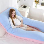 U-Shaped Full Body Pillow with Ergonomic Memory Foam Support