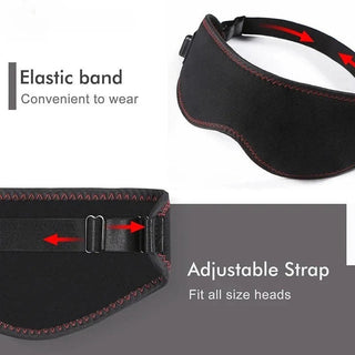 Heated Eye Mask with 3 Temp Levels & USB Vibration