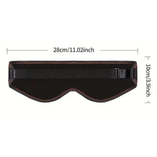 Heated Eye Mask with 3 Temp Levels & USB Vibration