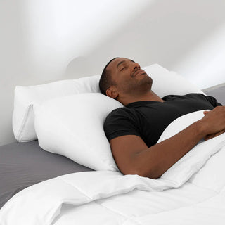 Orthopedic Wedge Flip Pillow with 10-In-1 Two-Piece Folding Design