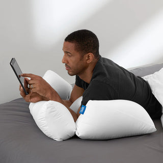 Orthopedic Wedge Flip Pillow with 10-In-1 Two-Piece Folding Design