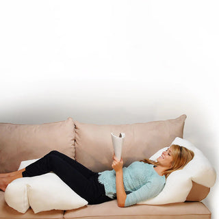Orthopedic Wedge Flip Pillow with 10-In-1 Two-Piece Folding Design