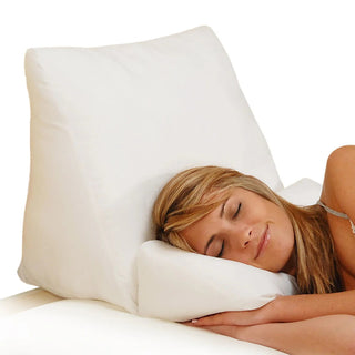 Orthopedic Wedge Flip Pillow with 10-In-1 Two-Piece Folding Design