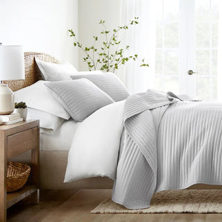 Ultra Soft Quilted Coverlet Set with Hypoallergenic Down Alternative