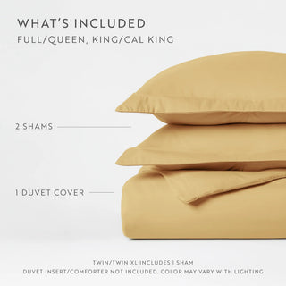 Soft Hypoallergenic Microfiber Duvet Set with Zipper & Corner Ties