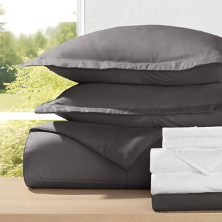 8-Piece Microfiber Bed Set – Ultra-Soft Complete Ensemble