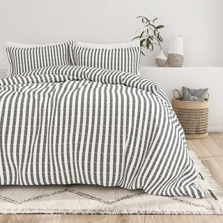 Soft Brushed Duvet Set – Hypoallergenic Wrinkle & Fade Resistant
