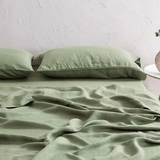 Pure Linen Bed Sheets – Ultra-Breathable for Refreshing Sleep