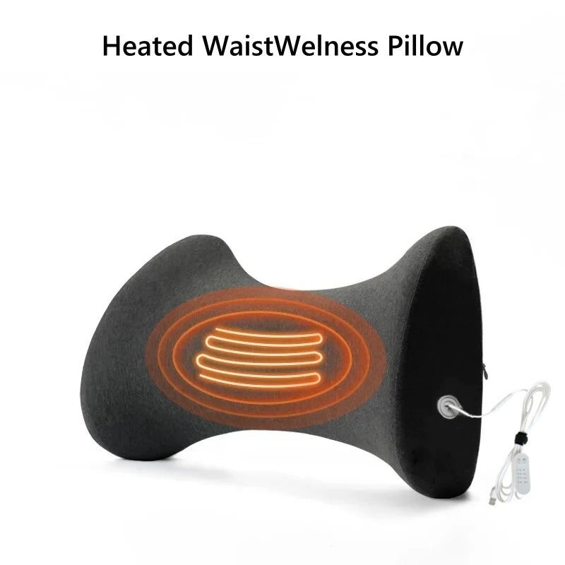 I-Shape Memory Foam Lumbar Pillow – Spinal Alignment & Pain Relief